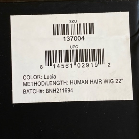 NWT BELLAMI WIG LUCIA 22" BODY WAVE HUMAN HAIR - Picture 5 of 7